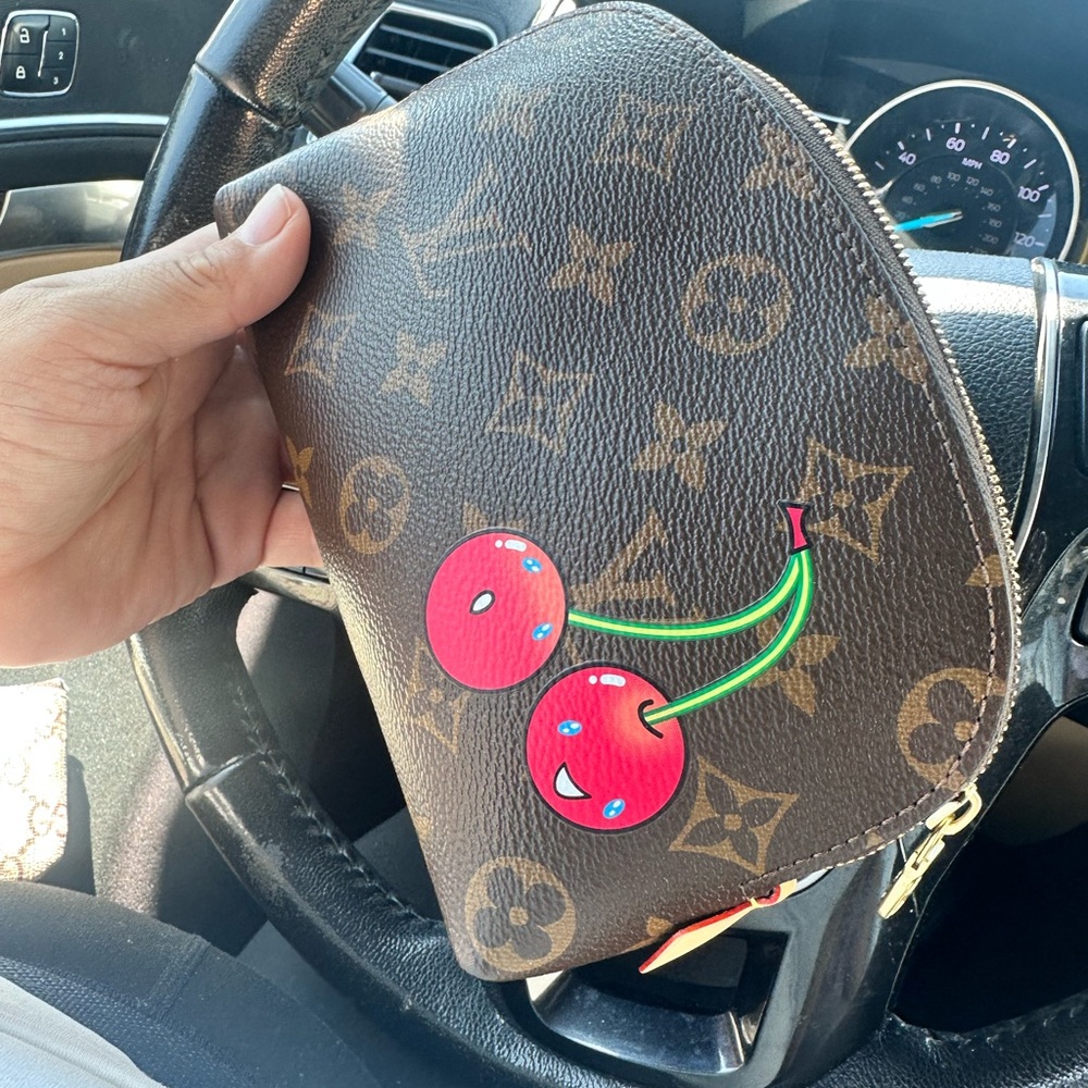 Louis Vuitton Brown Monogram Pouch